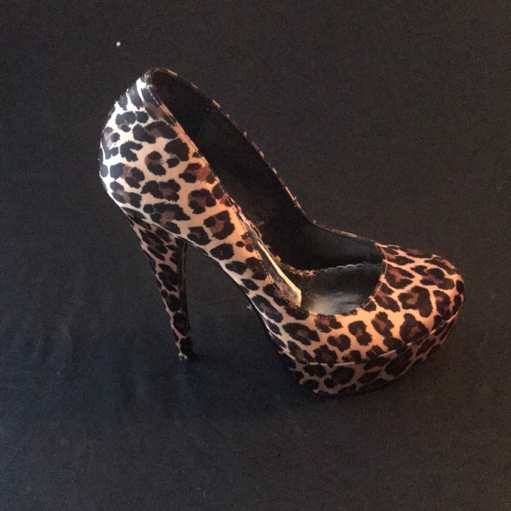 Leopard heels - Picture 2 of 3
